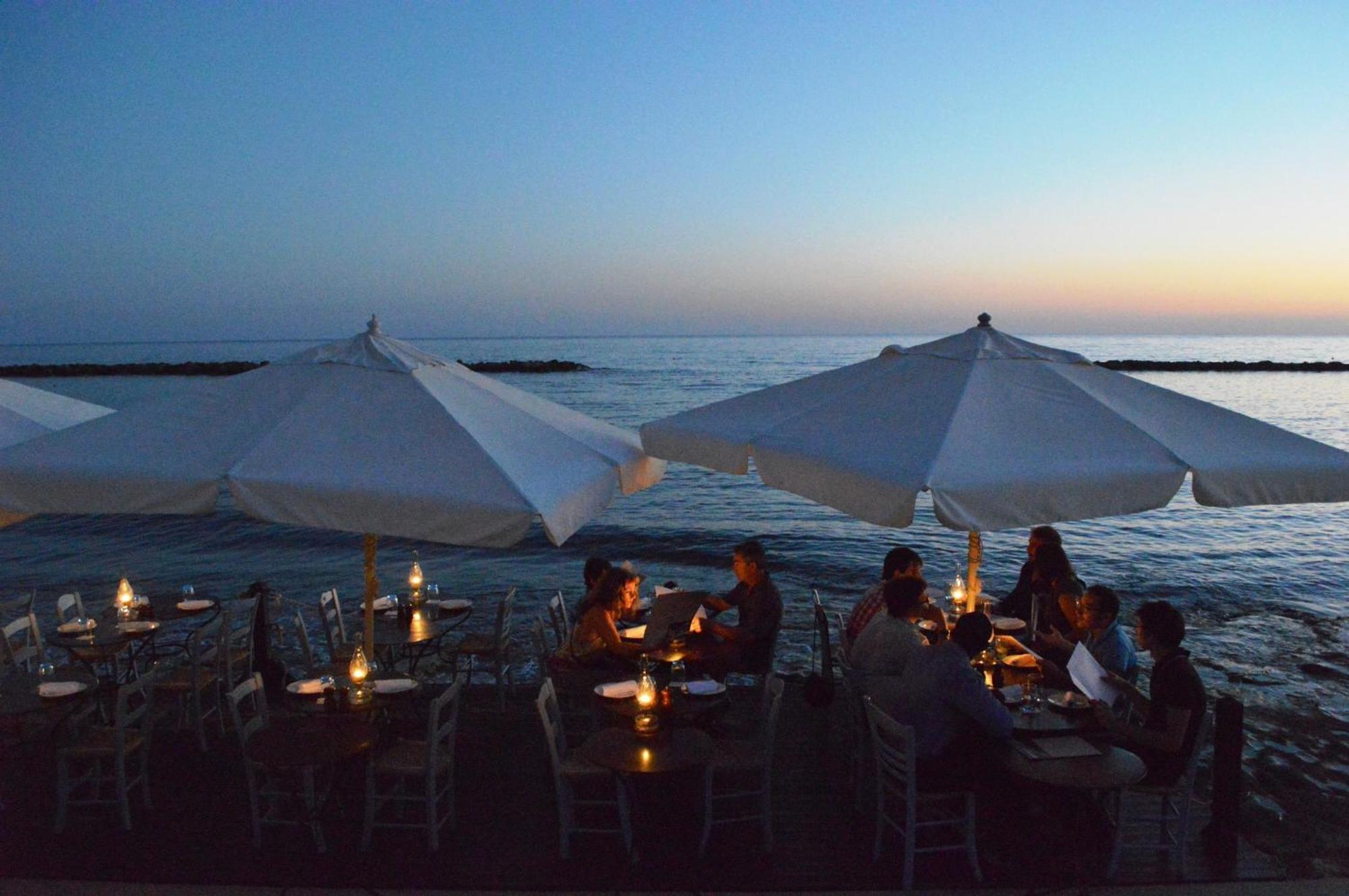 Almyra Paphos Exterior foto Beach restaurant in Italy