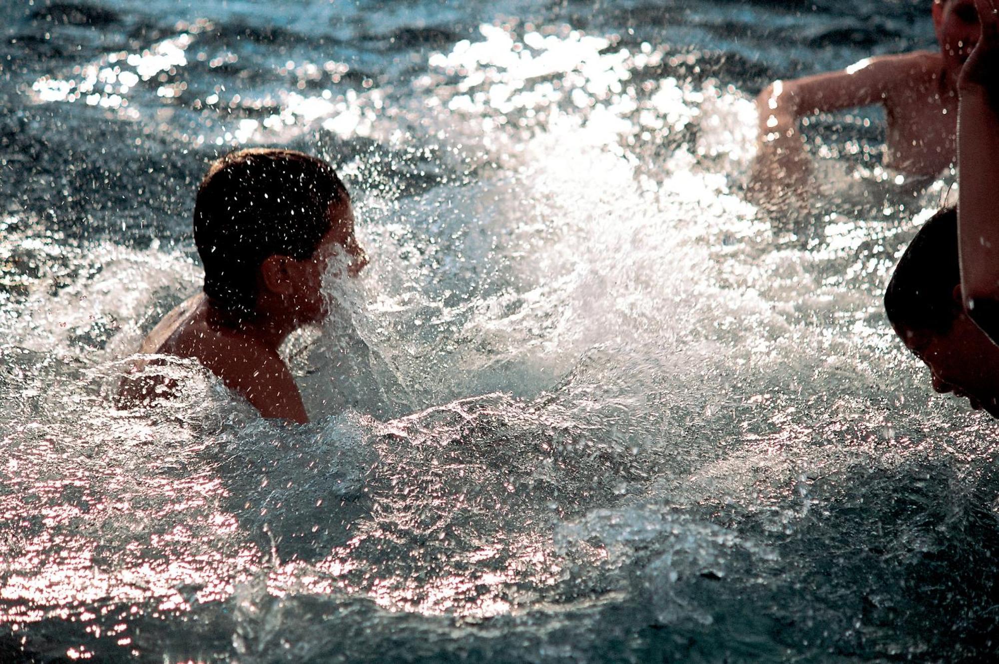Almyra Paphos Exterior foto Swimming