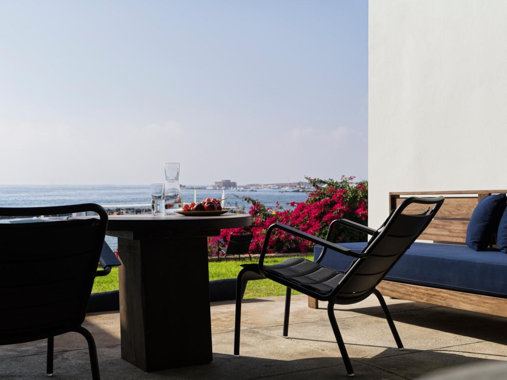 Almyra Paphos Quarto foto View from the hotel