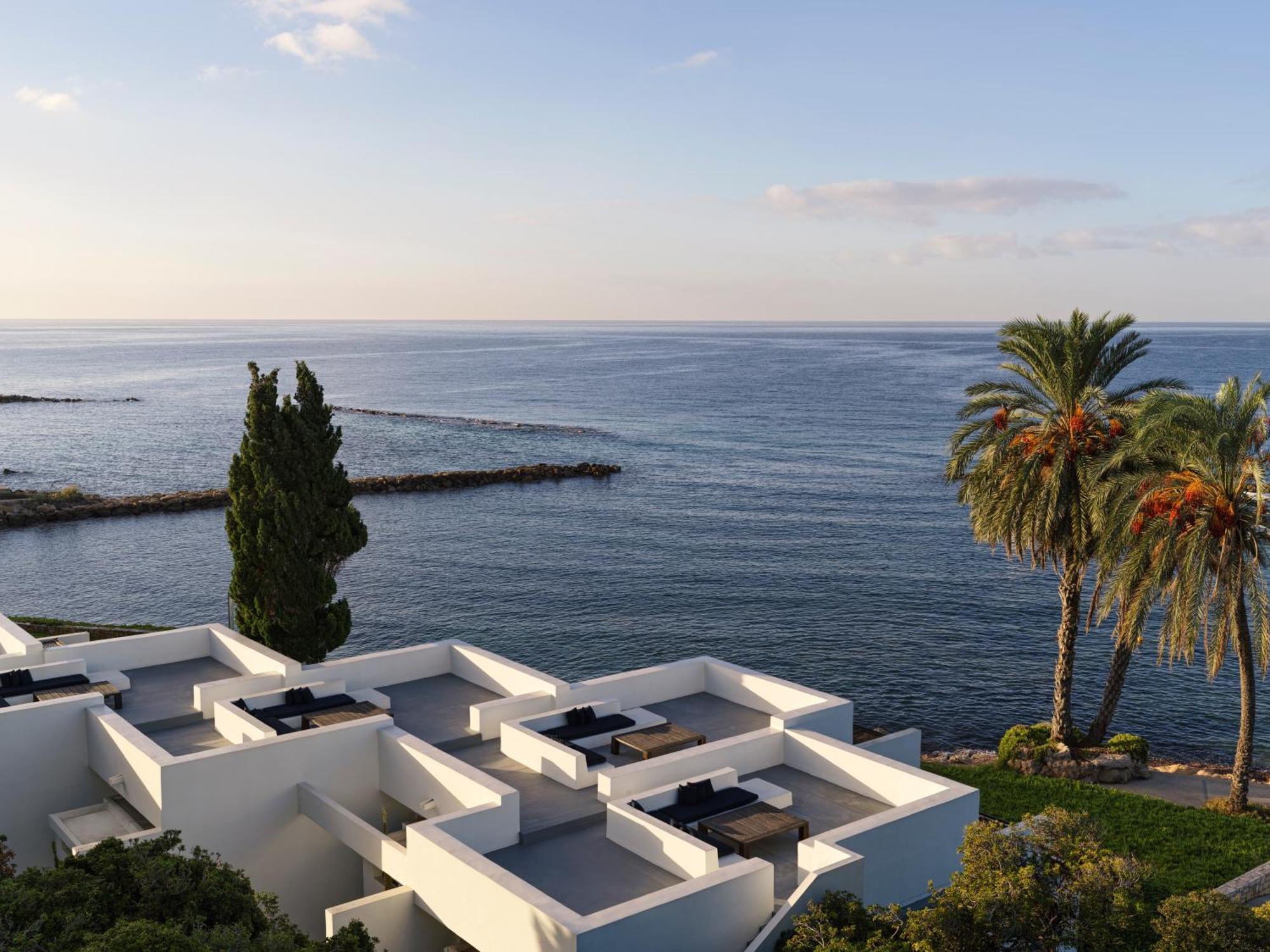 Almyra Paphos Quarto foto View of the Mediterranean from the hotel